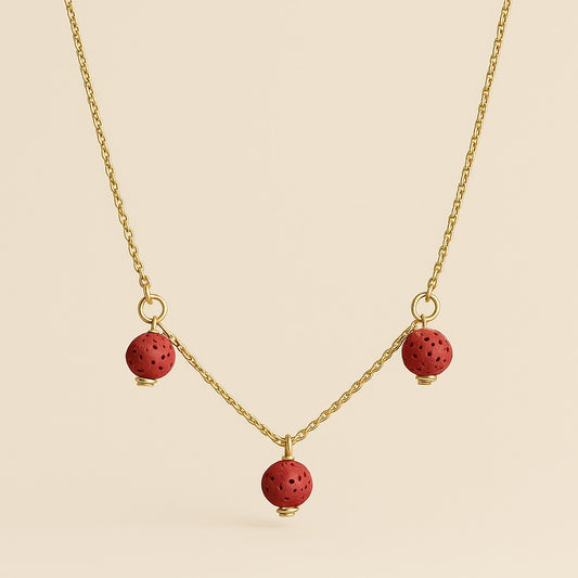 Trinity argent plaqué or jaune 3µ