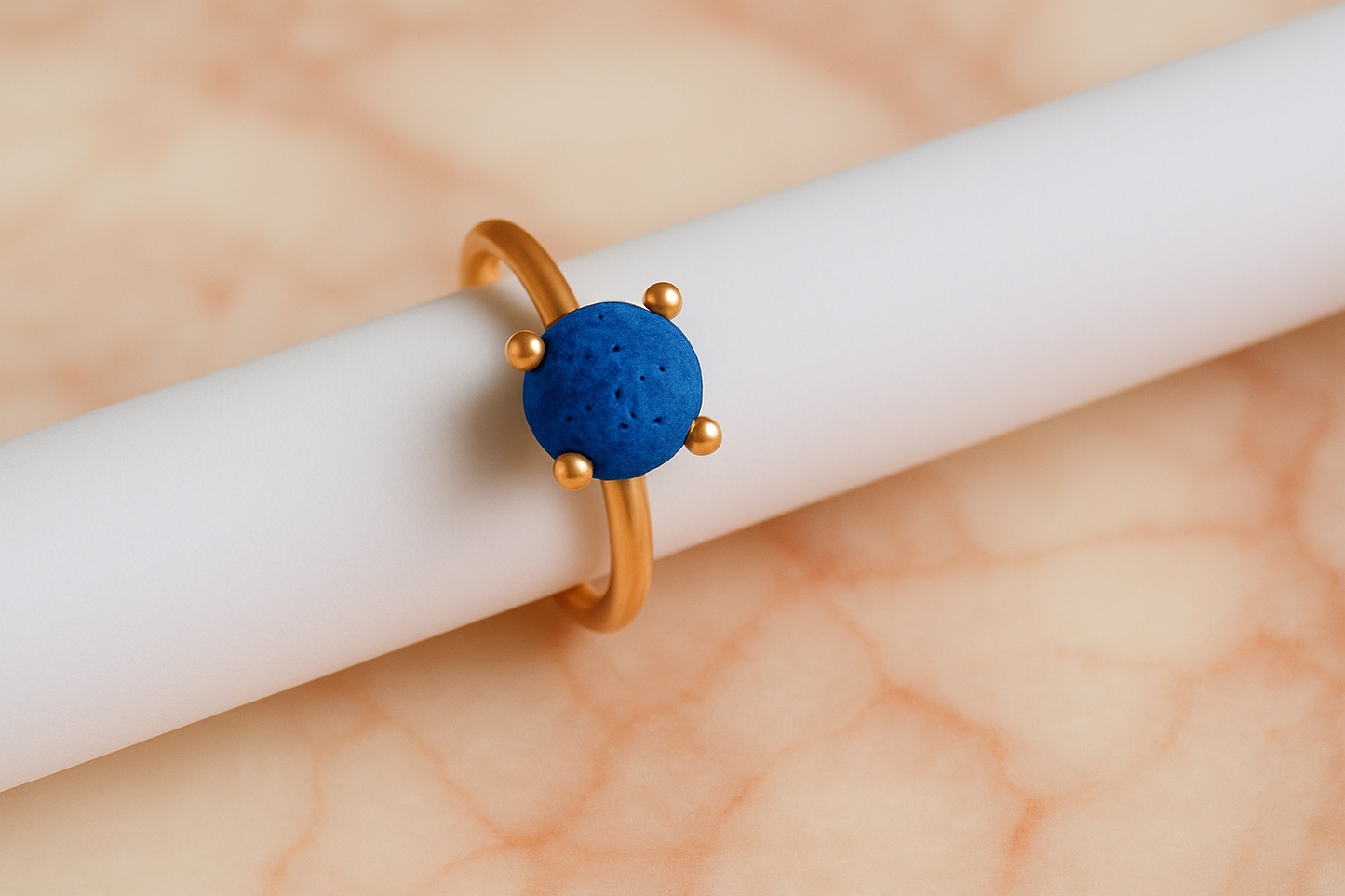 Calyma argent 925 plaqué or rose 3µ