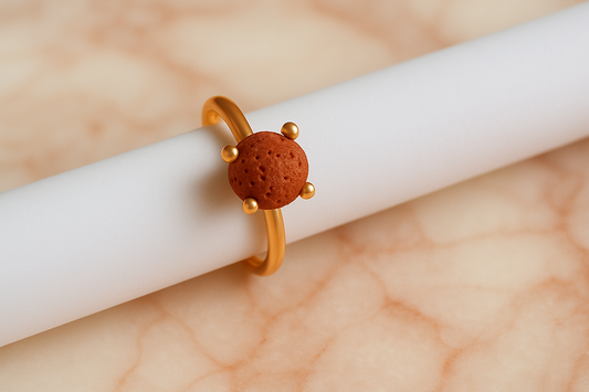 Calyma argent 925 plaqué or rose 3µ