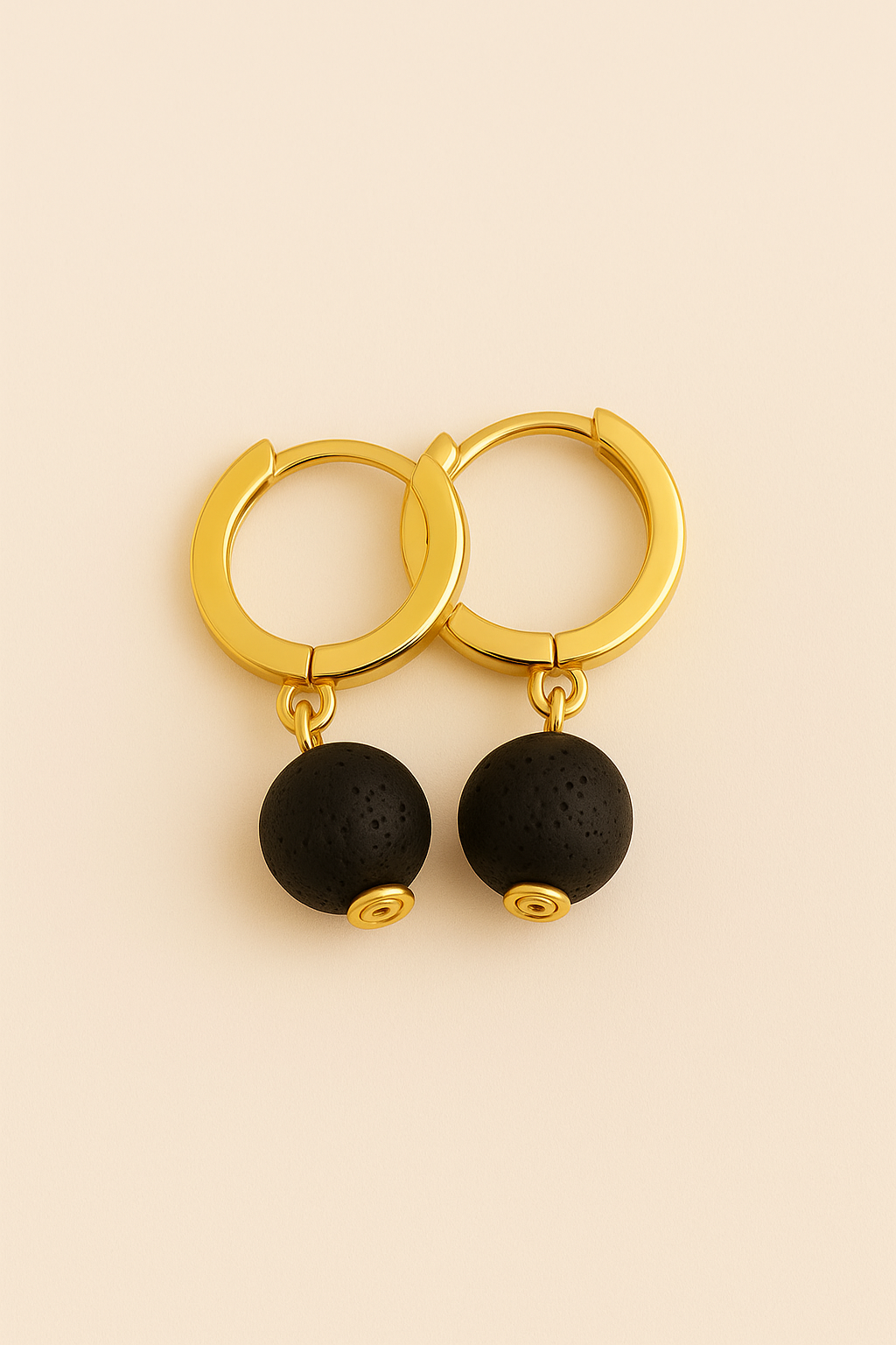 Boucles d'oreilles Soléia - Argent Plaqué Or jaune 3μ