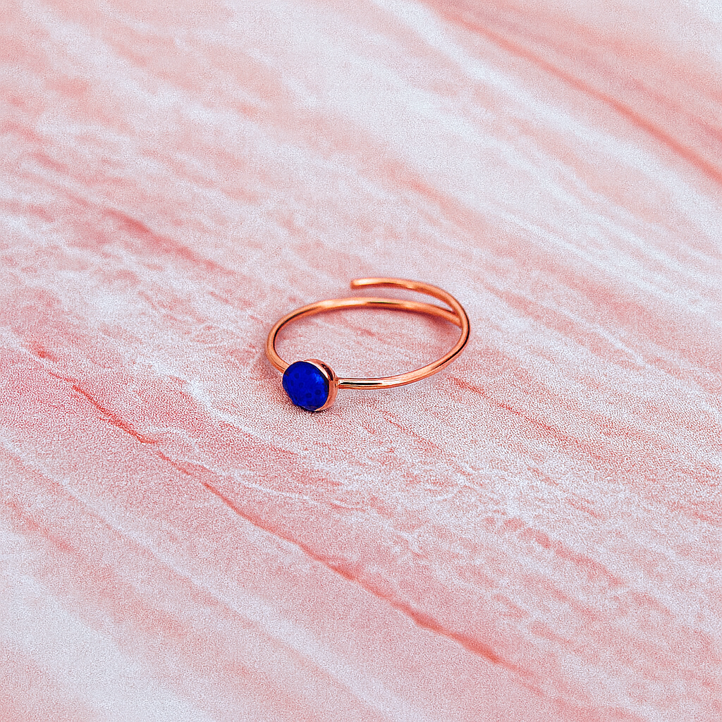 Lumia argent 925 plaqué or rose 3µ