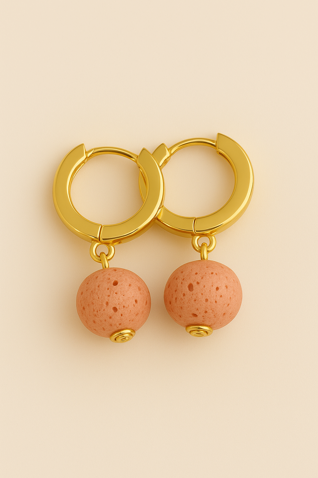 Boucles d'oreilles Soléia - Argent  Plaqué Or jaune 3μ