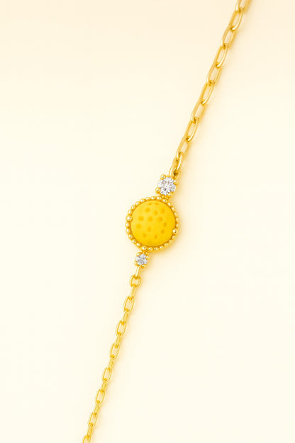 Mira argent plaqué or jaune 1µ