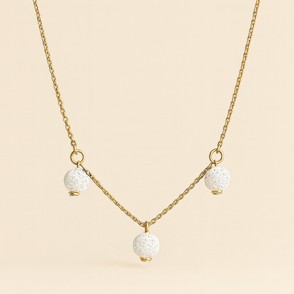 Trinity argent plaqué or jaune 3µ