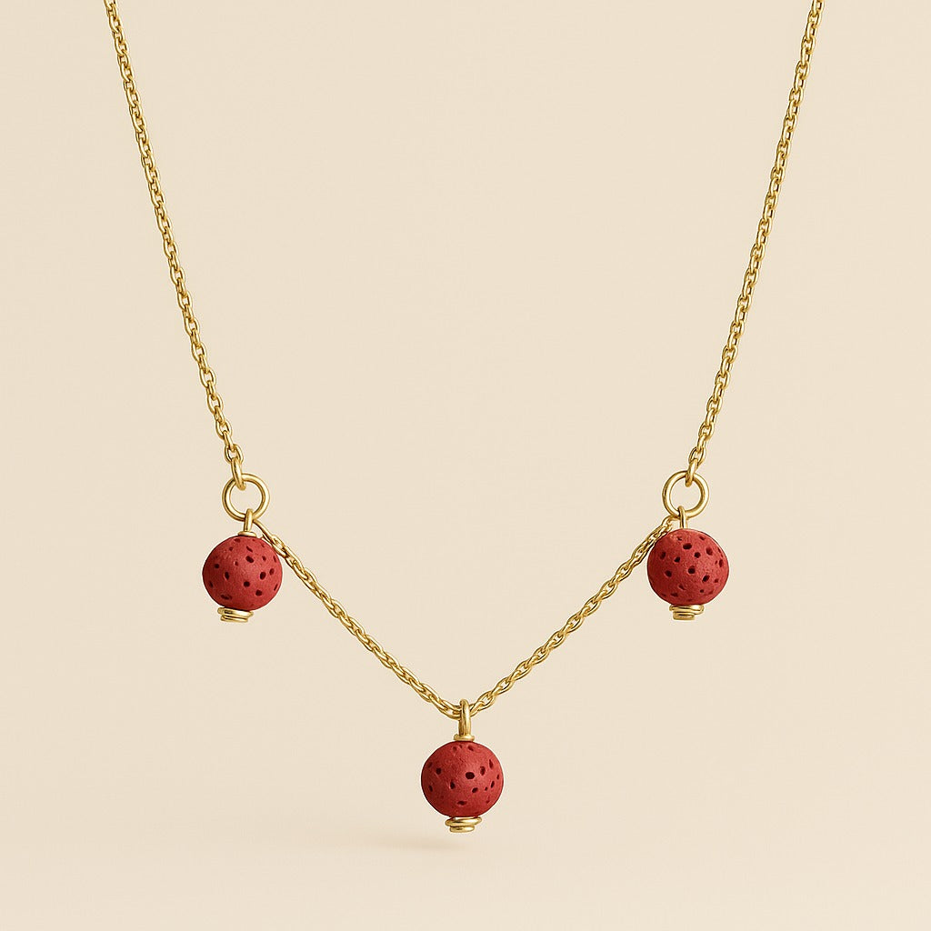 Trinity argent plaqué or jaune 3µ