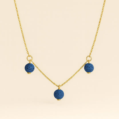 Trinity argent plaqué or jaune 3µ