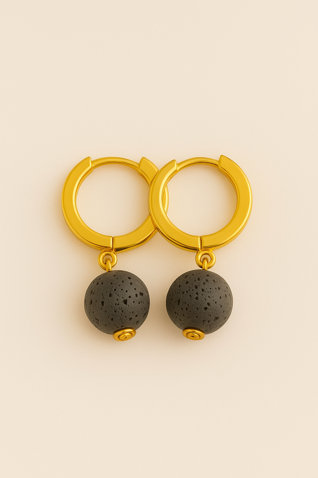 Boucles d'oreilles Soléia - Argent  Plaqué Or jaune 3μ