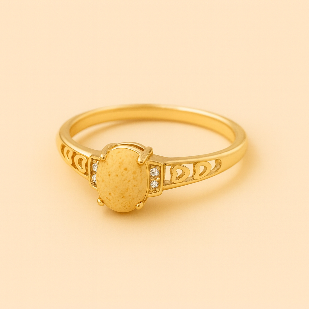 Bagues connexion Laiton doré