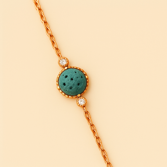 Mira argent plaqué or rose 1µ