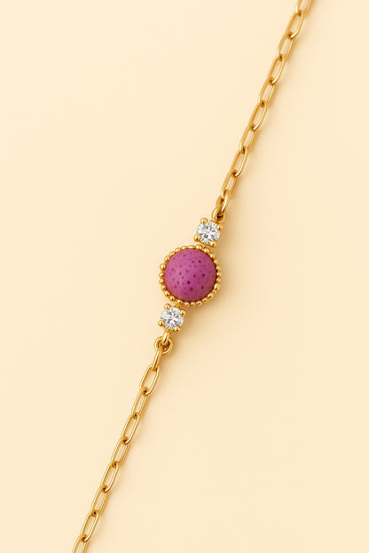 Mira argent plaqué or jaune 1µ