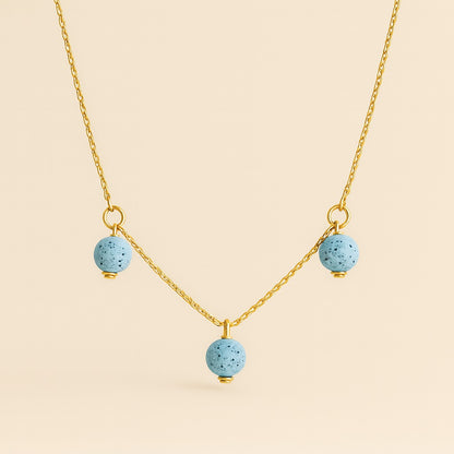 Trinity argent plaqué or jaune 3µ