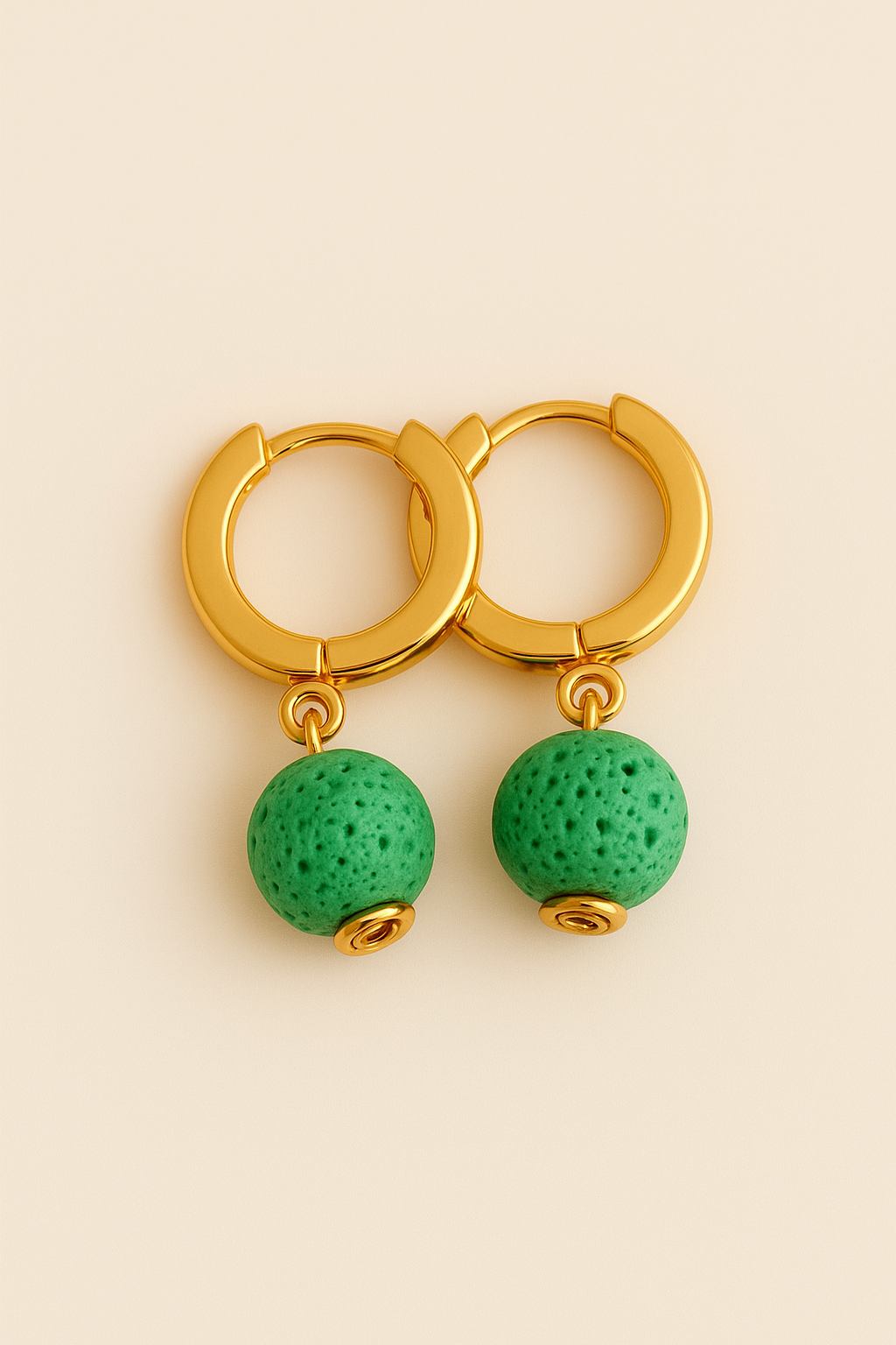 Boucles d'oreilles Soléia - Argent  Plaqué Or jaune 3μ