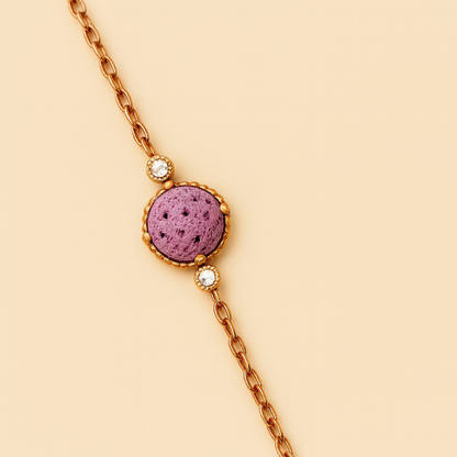 Mira argent plaqué or rose 1µ