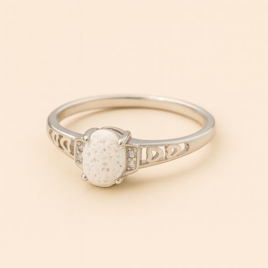 Bagues connexion Laiton argenté