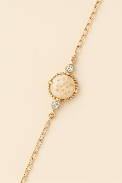 Mira argent plaqué or jaune 1µ