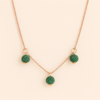 Trinity argent plaqué or rose 3µ