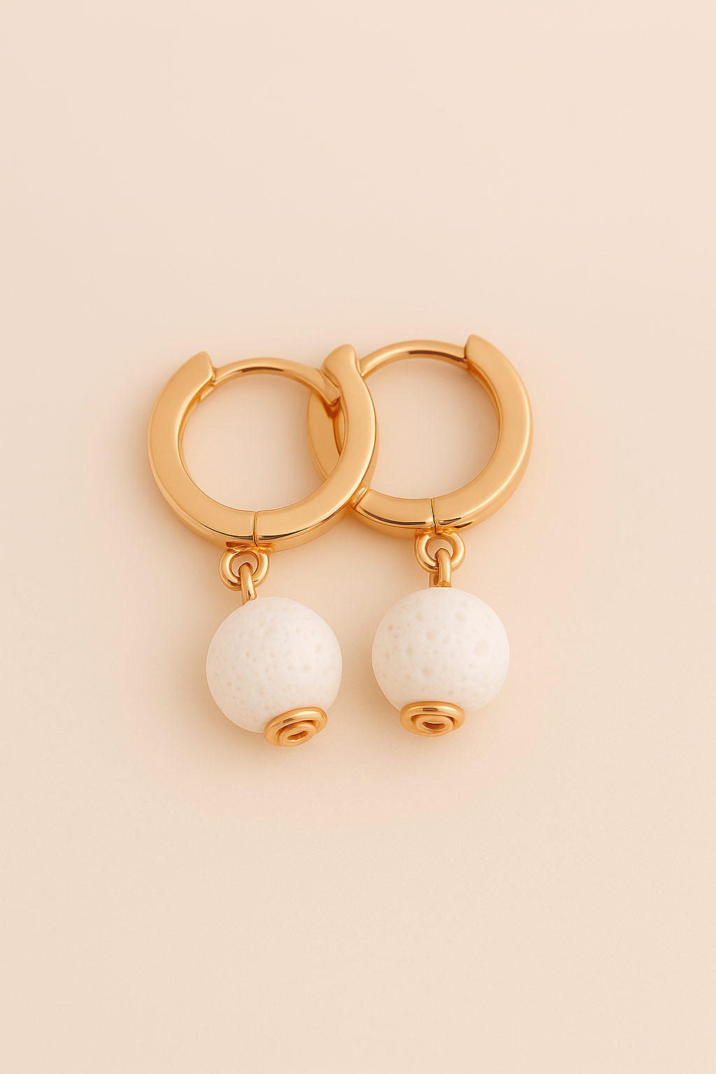 Boucles d'oreilles Soléia - Argent  Plaqué Or rose 3μ