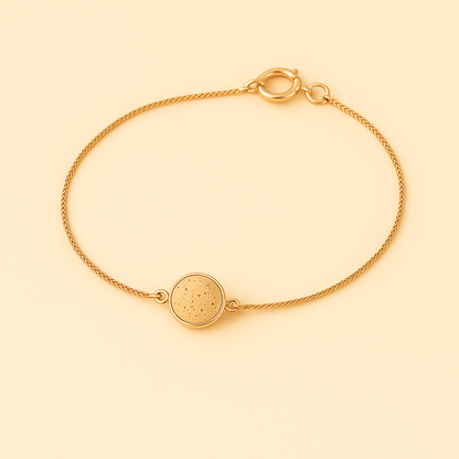 Auréa argent 925 plaqué or jaune 3µ