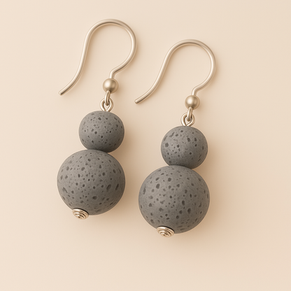 Boucles d'oreilles Luma Flos - Argent 925