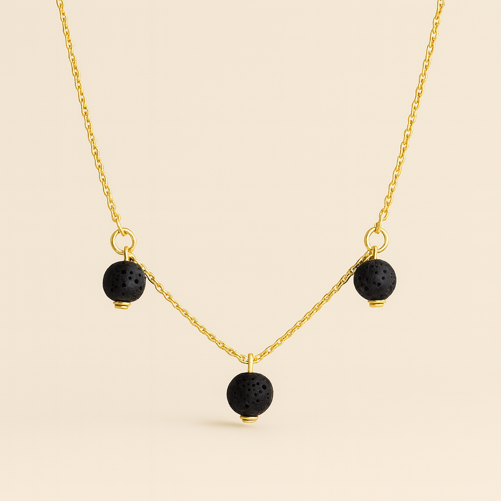 Trinity argent plaqué or jaune 3µ