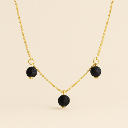 Trinity argent plaqué or jaune 3µ