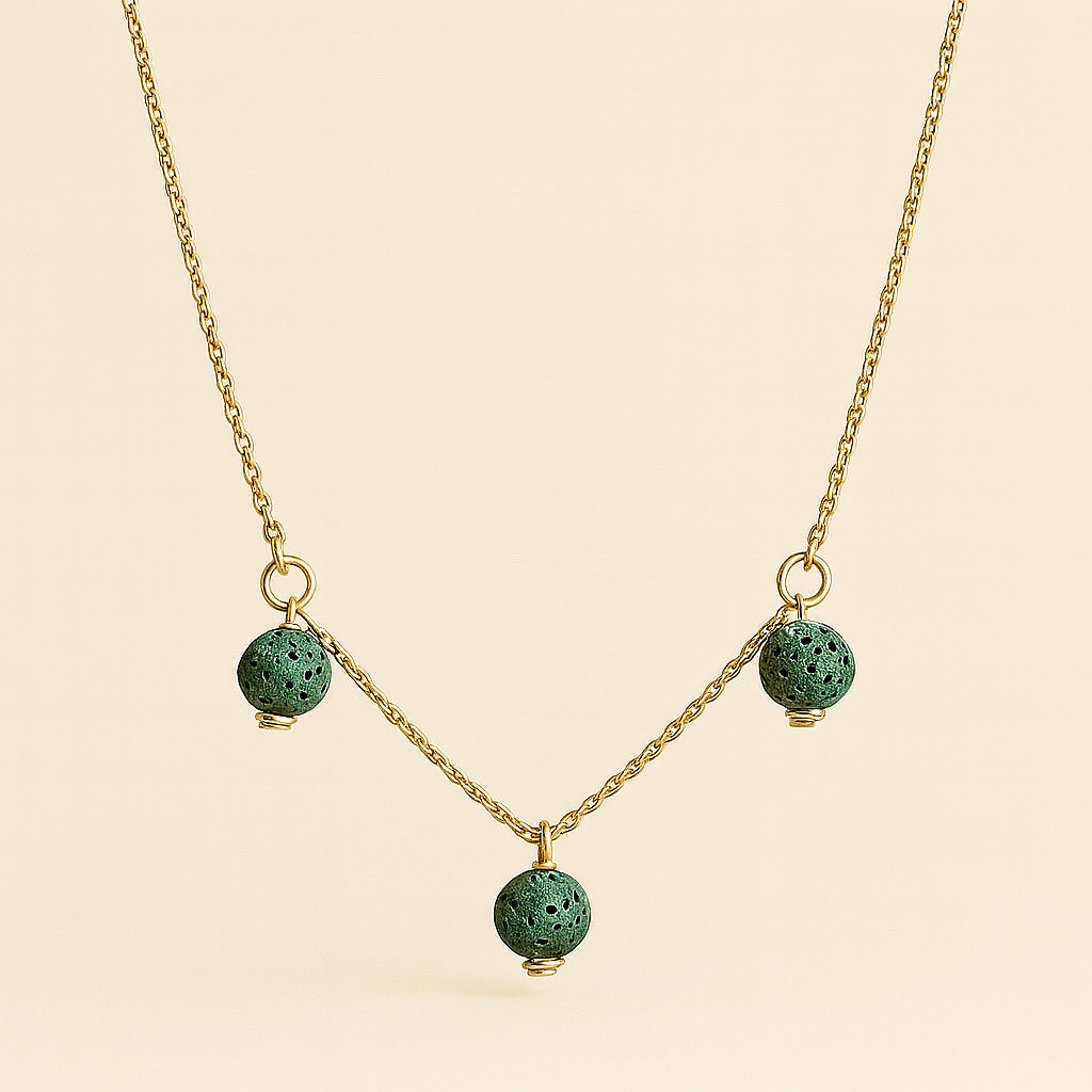 Trinity argent plaqué or jaune 3µ