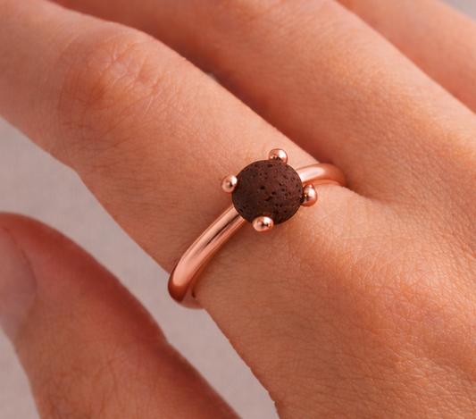 Calyma argent 925 plaqué or rose 3µ