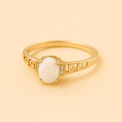 Bagues connexion Laiton doré