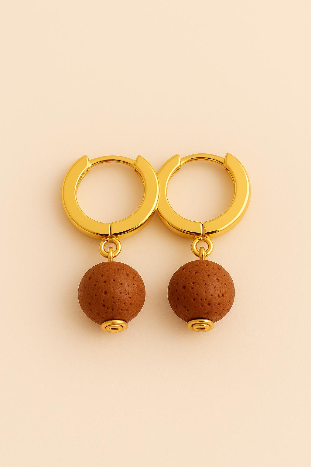 Boucles d'oreilles Soléia - Argent  Plaqué Or jaune 3μ