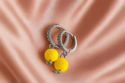 Boucles d'oreilles Halo Flora Argent 925