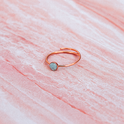 Lumia argent 925 plaqué or rose 3µ