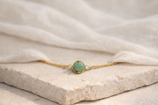 Mira argent plaqué or jaune 1µ