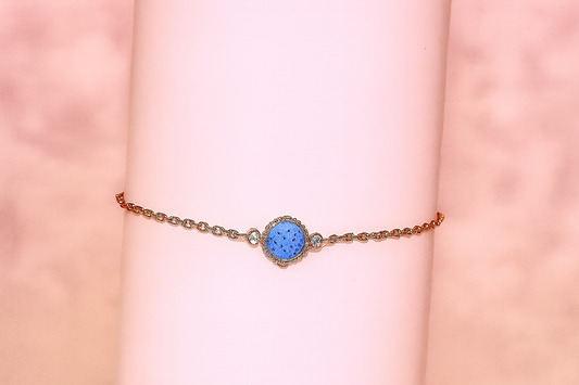 Mira argent plaqué or rose 1µ