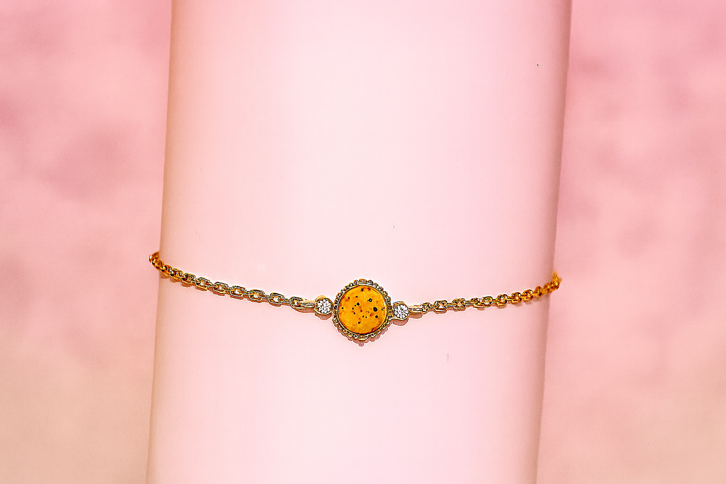 Mira argent plaqué or jaune 1µ
