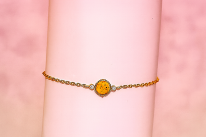 Mira argent plaqué or jaune 1µ