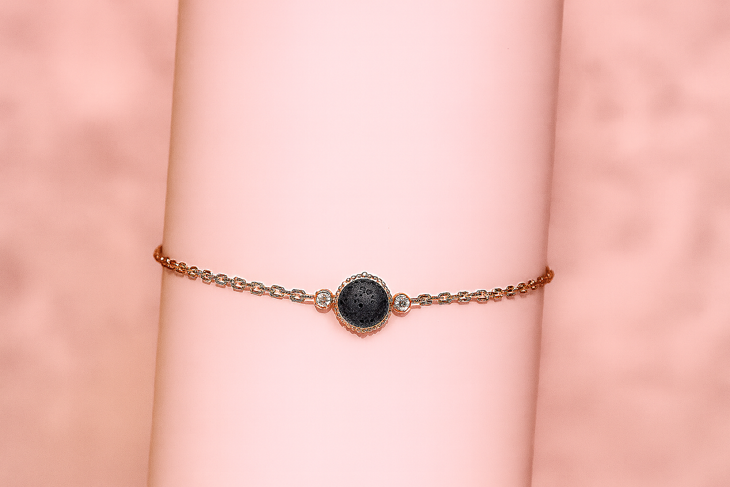 Mira argent plaqué or rose 1µ
