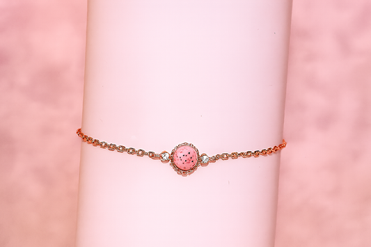 Mira argent plaqué or rose 1µ