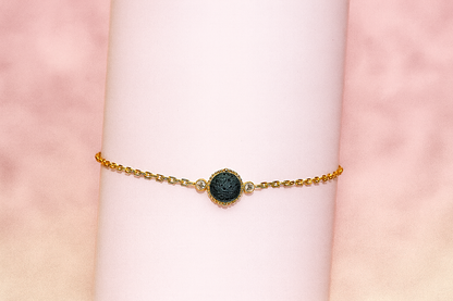 Mira argent plaqué or jaune 1µ