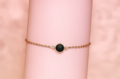 Mira argent plaqué or rose 1µ