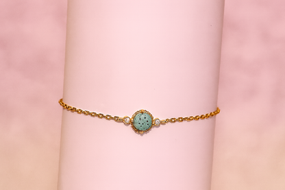 Mira argent plaqué or jaune 1µ