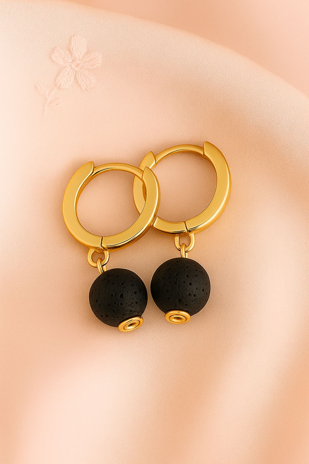 Boucles d'oreilles Soléia - Argent  Plaqué Or jaune 3μ