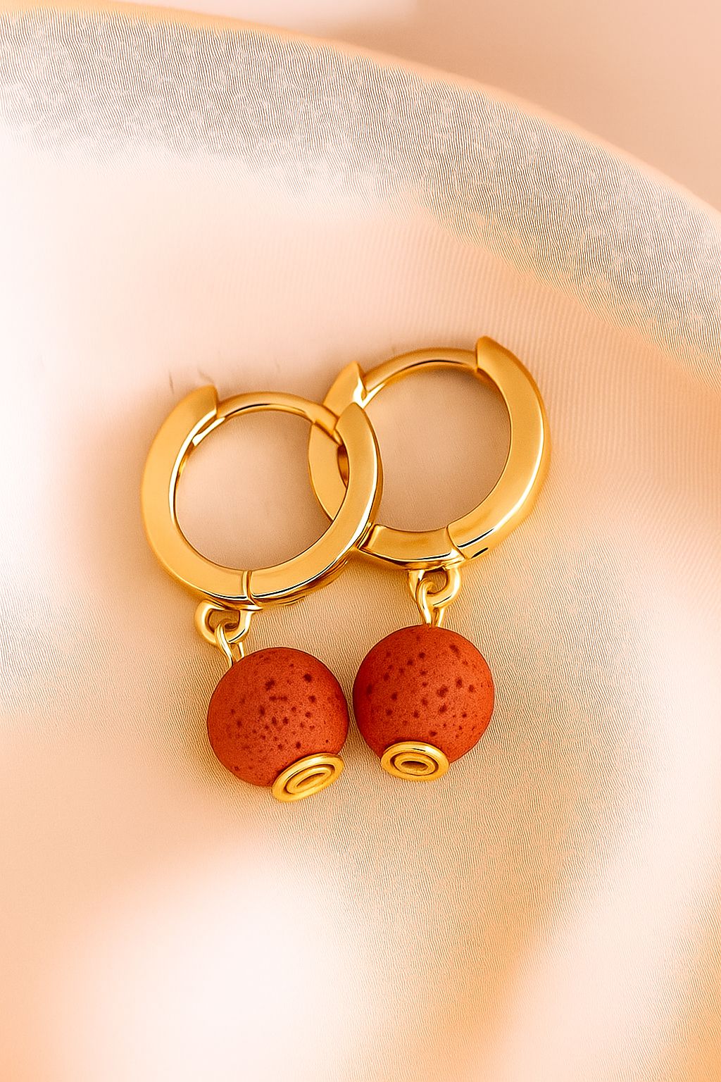 Boucles d'oreilles Soléia - Argent  Plaqué Or jaune 3μ