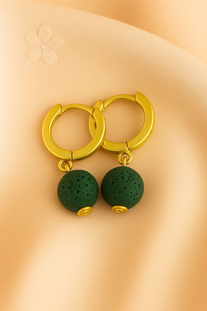 Boucles d'oreilles Soléia - Argent  Plaqué Or jaune 3μ