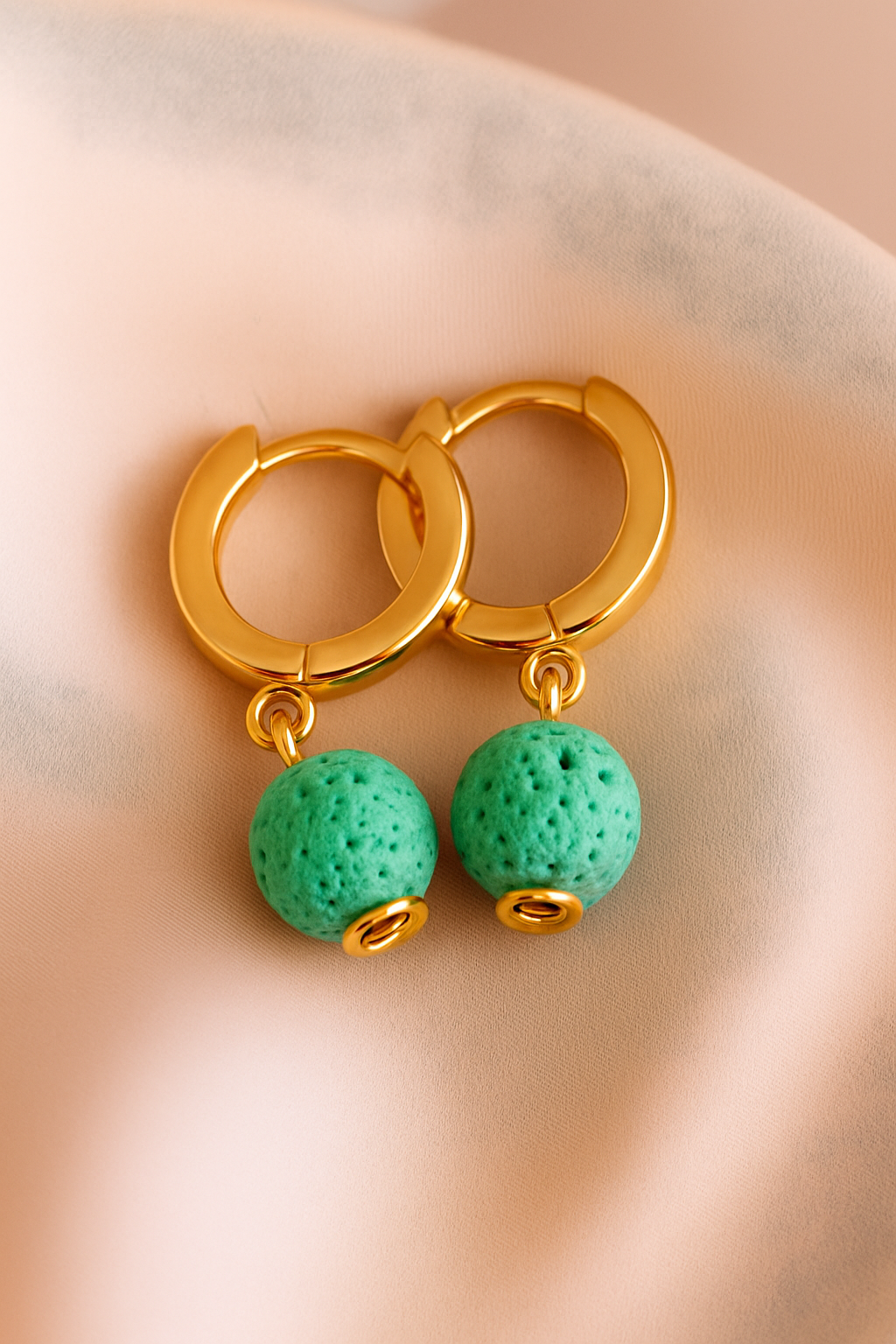 Boucles d'oreilles Soléia - Argent  Plaqué Or jaune 3μ