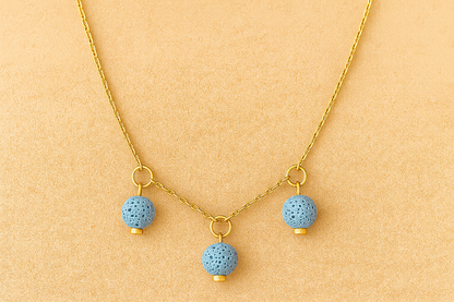 Trinity argent plaqué or jaune 3µ
