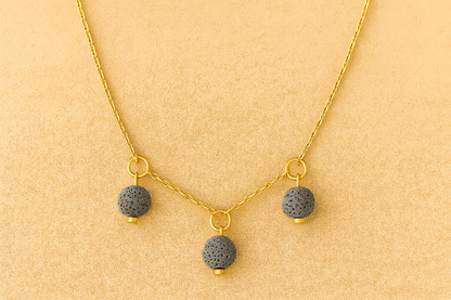 Trinity argent plaqué or jaune 3µ