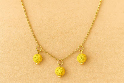 Trinity argent plaqué or jaune 3µ