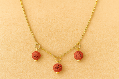 Trinity argent plaqué or jaune 3µ