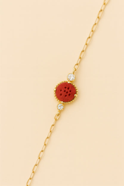 Mira argent plaqué or jaune 1µ