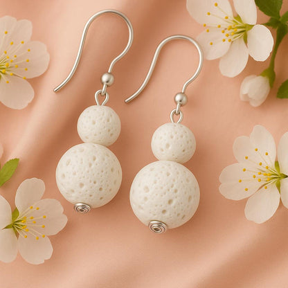 Boucles d'oreilles Luma Flos - Argent 925